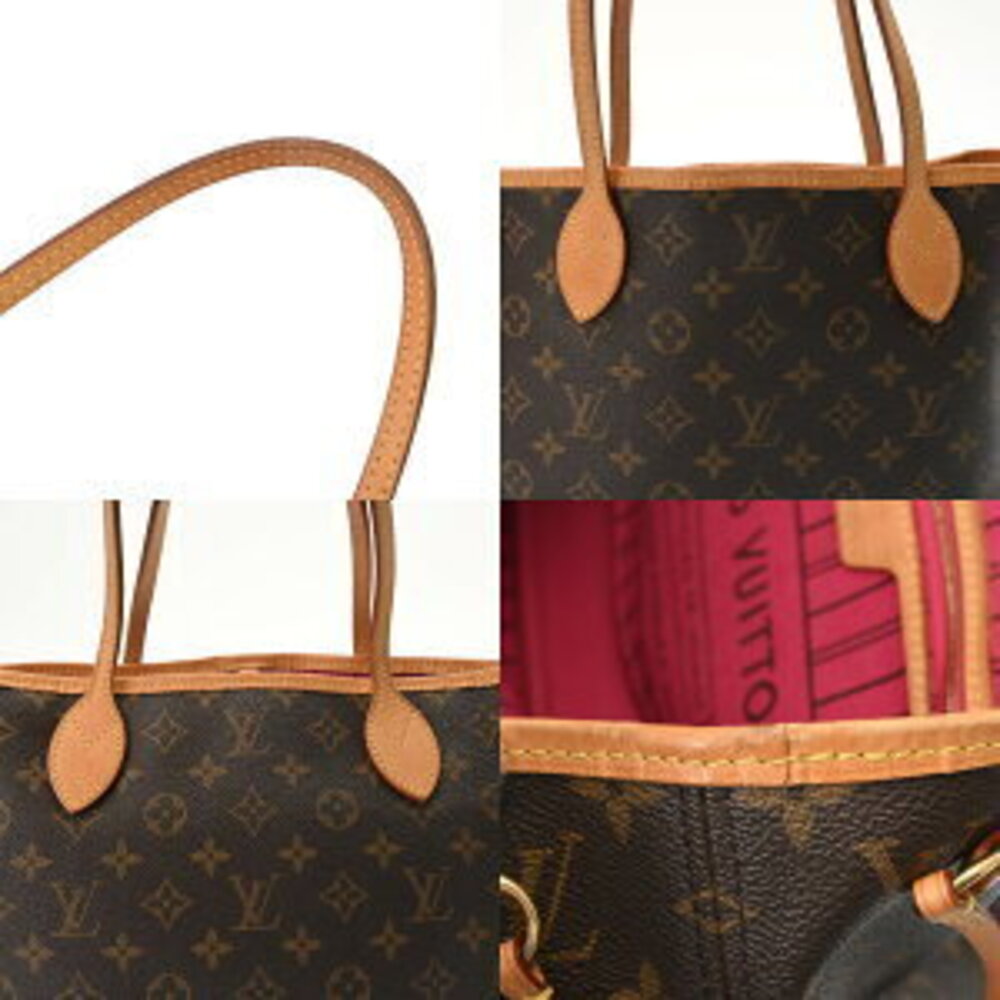 Louis Vuitton Monogram Neverfull Pivoine Canvas Tote Bag - Picture 7 of 7